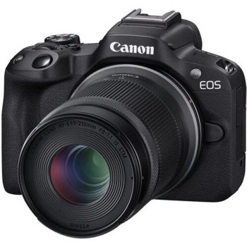 canon eos r50 cámara mirrorless con lente 18-45mm y 55 - 210 mm