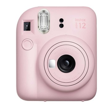 cámara fujifilm instax mini 12 rosada cuerpo