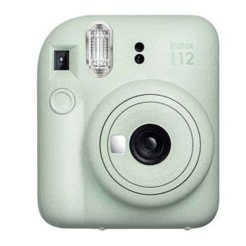 cámara fujifilm instax mini 12 verde cuerpo