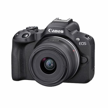 cámara canon eos r50 + lente 18 - 45 isstm