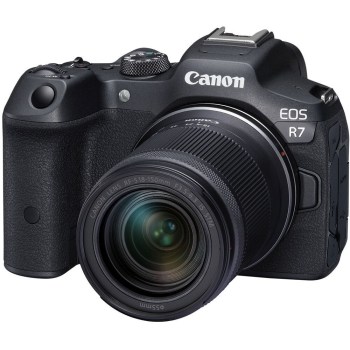 camara canon eos r7 + lente 18-150 isstm