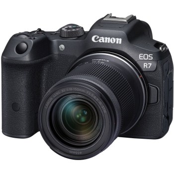 camara canon eos r7 + lente 18-150 isstm