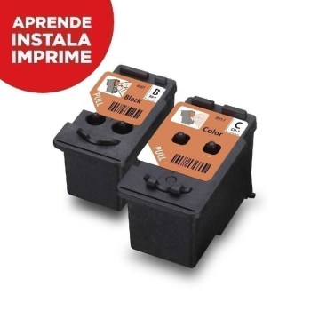 cabezal canon de impresion de tinta negra bh-1 + cabezal de tinta a color ch-1