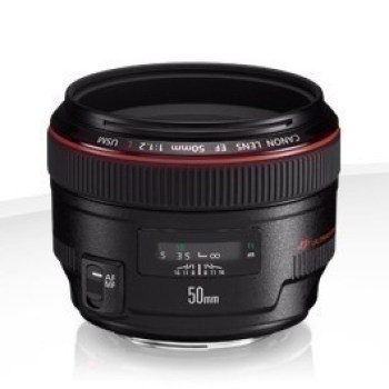 lente canon ef 50mm f/1.2l usm